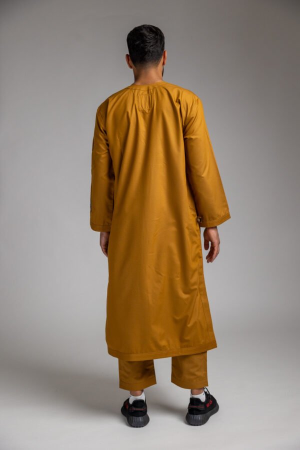 GOLDEN BROWN KURTA TOP - Image 2