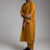 GOLDEN BROWN KURTA TOP - Image 3