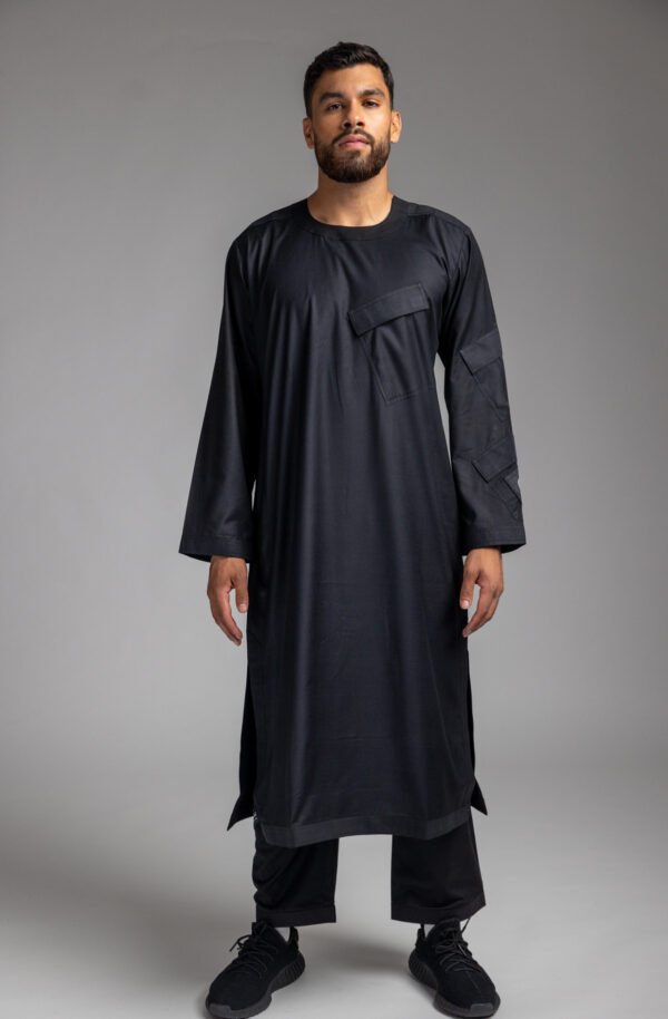 URBAN BLACK KURTA TOP