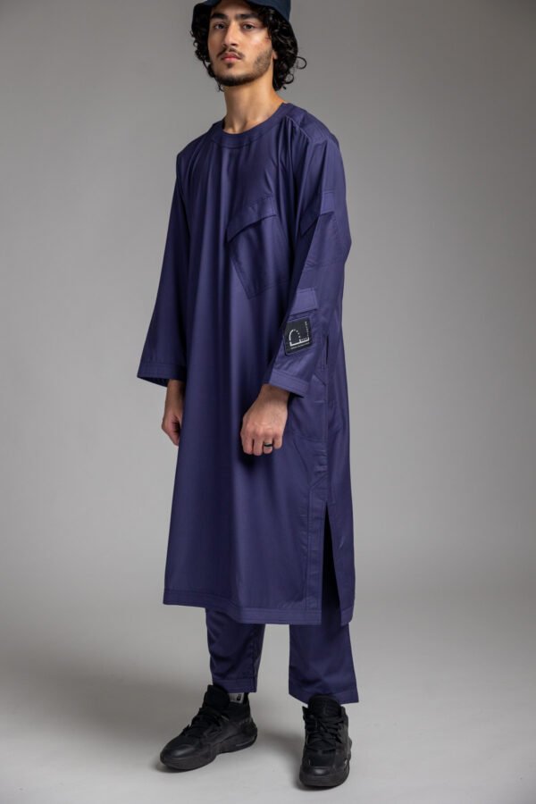 INDIGO KURTA TOP - Image 4