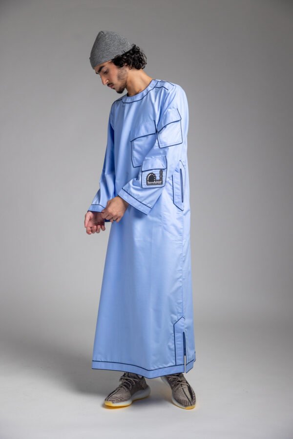 Powder Blue Thobe - Image 4