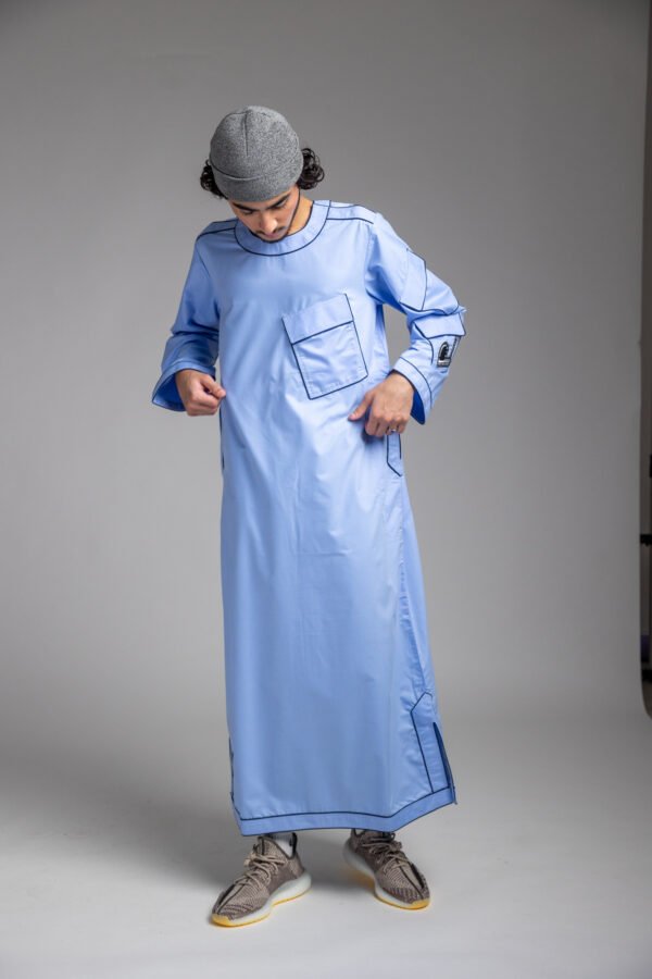 Powder Blue Thobe - Image 5